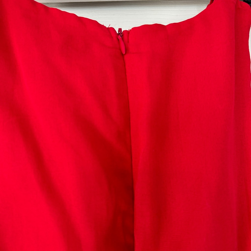TOBI SLEEVELESS RED DRESS - Picture 7 of 8